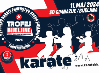 TROFEJ BIJELJINE 2024 - Međunarodni karate turnir okuplja takmičare iz zemlje, regiona i Evrope