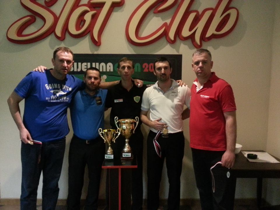 Goran Mladenović pobjednik turnira u sportskom bilijaru BIJELJINA