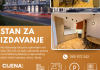 STAN ZA IZDAVANJE - NOVO