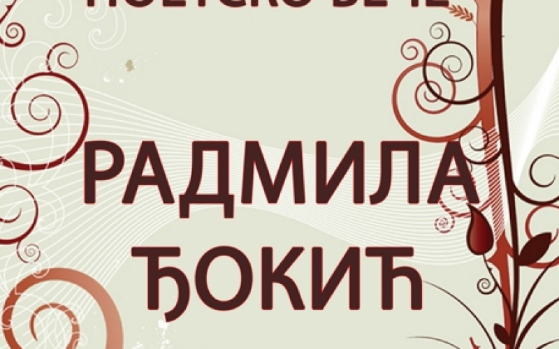 Poetsko veče sa Radmilom Đokić