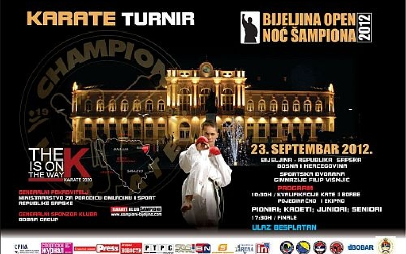 Bijeljina Open & Noć Šampiona 2012