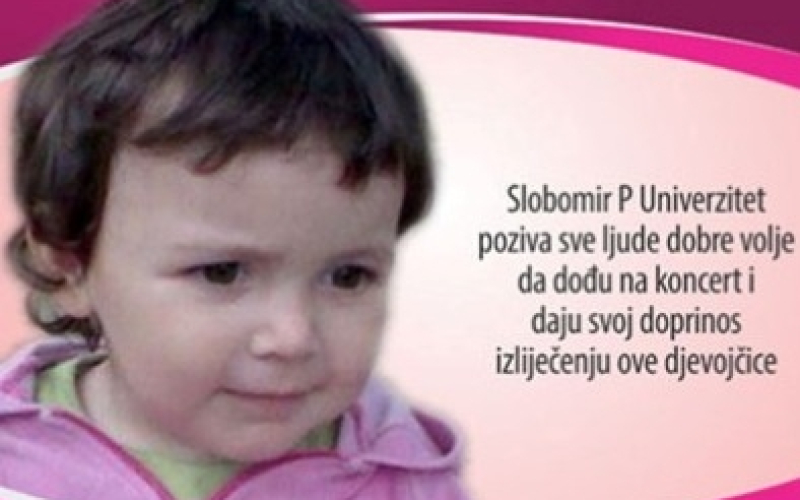 Humanitarni koncert za Saru Džinić