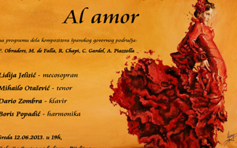 Koncert "Al amor"