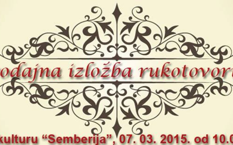 Porodajna izložba rukotvorina