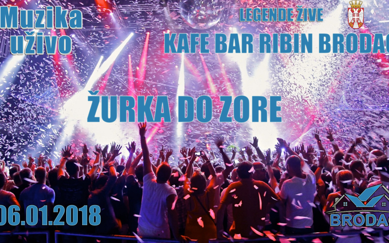 Badnje Veče - Žurka (kafe Bar Ribin)