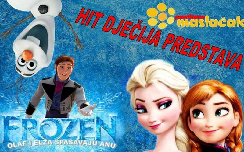 Frozen Olaf i Elza spasavaju Anu