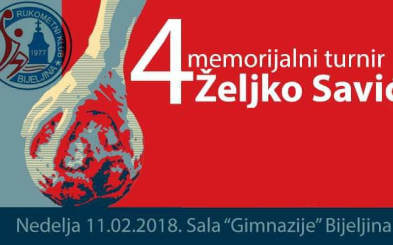 4. memorijalni turnir "Željko Savić"