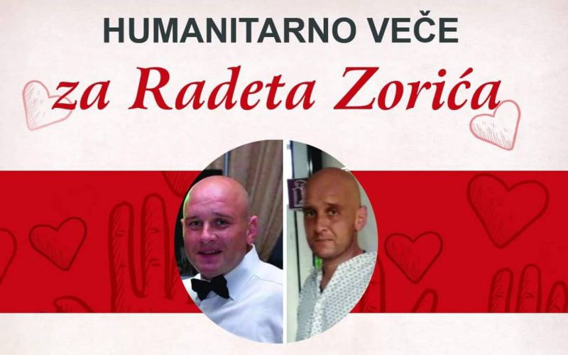 Humanitarno veče za Radeta Zorića