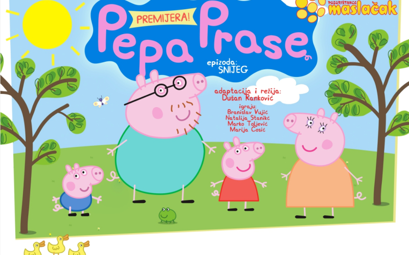 Pepa Prase - epizoda Snijeg