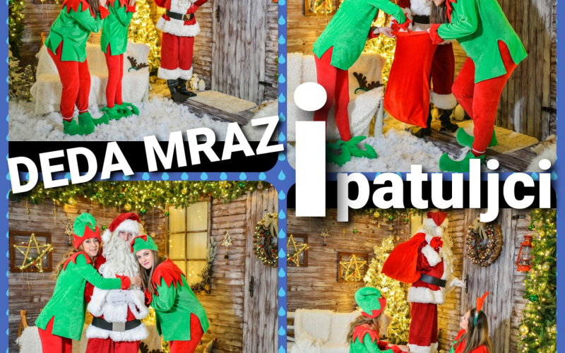 Deda mraz i patuljci