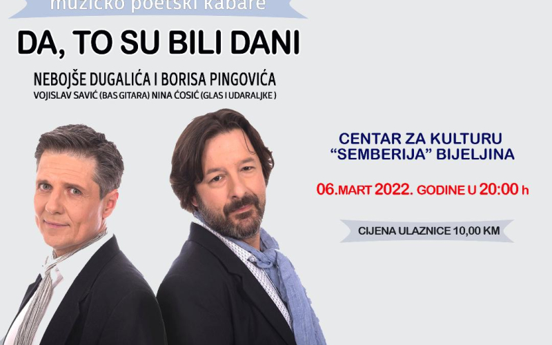 Da, to su bili dani