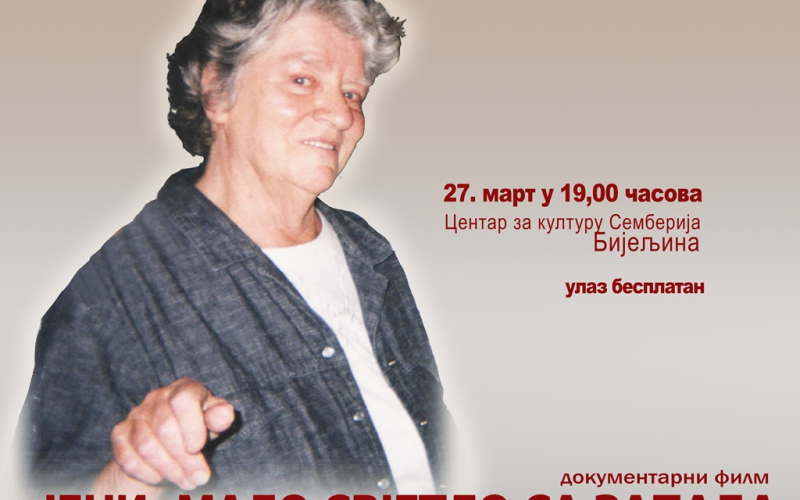 Jeni, malo svjetlo sa zapada
