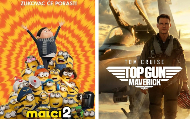 Filmovi - Malci i Top Gun