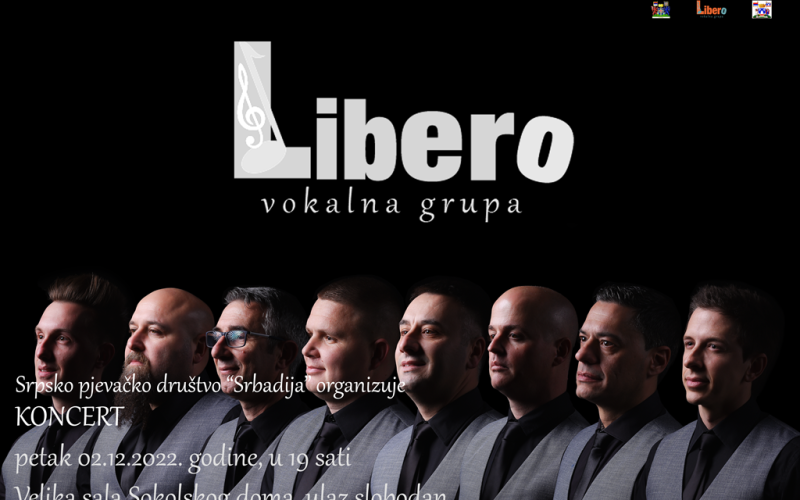 Koncert vokalne grupe LIBERO