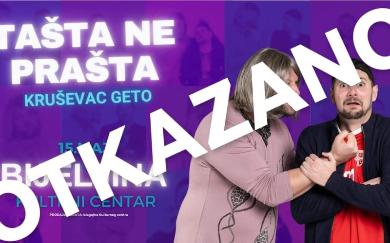 Tašta ne prašta (OTKAZANO)