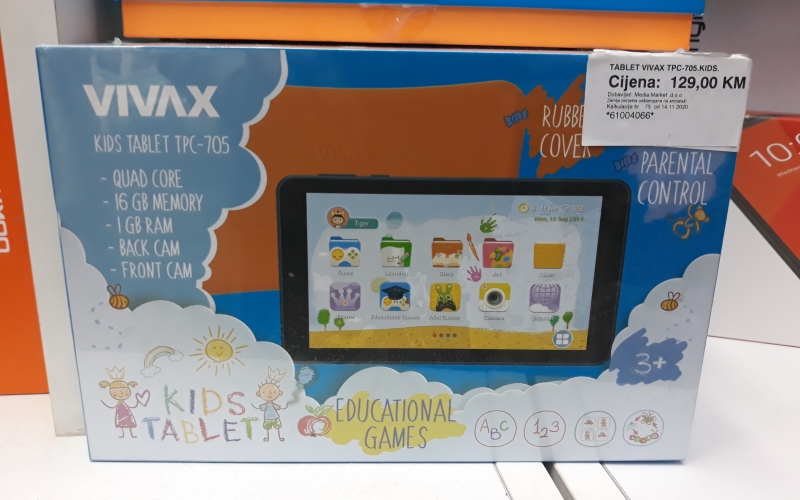 Tablet VIVAX TPC-705 KIDS