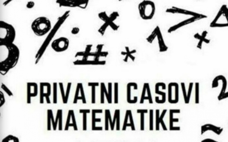 Privatni časovi iz matematike