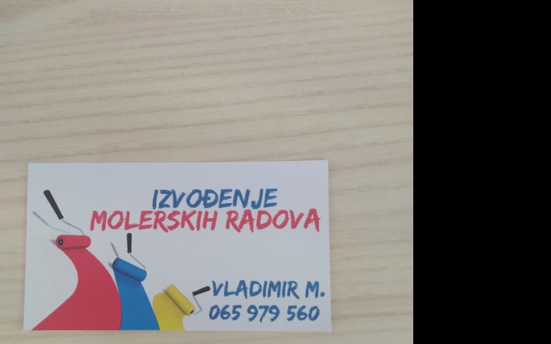 Izvođenje molerskih radova