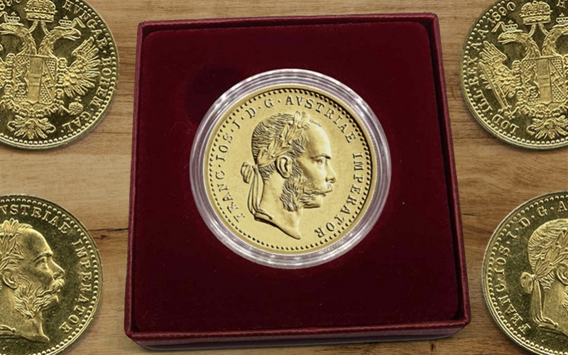Mali dukat Franc Jozef, jednostruki zlatni dukati od 3,49 grama