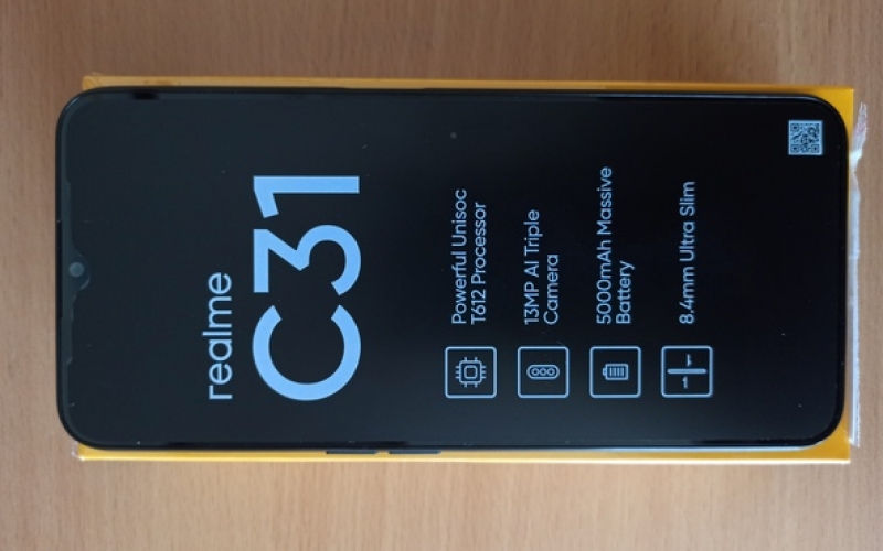 Realme C31  3/32 (novo,garancija)