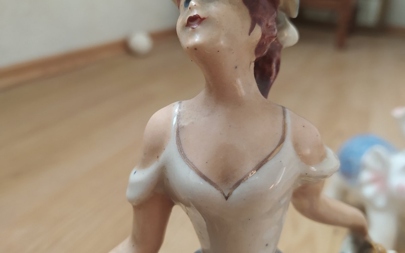 Figura Vintage Zena Porcelan