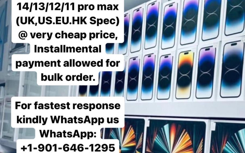 Wholesale Suppliers of  iPhone 14/13/12/11 pro max (UK,US.EU.HK Spec)