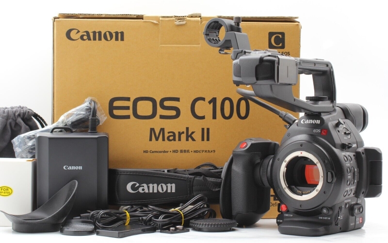 Canon EOS C100 Mark II camera