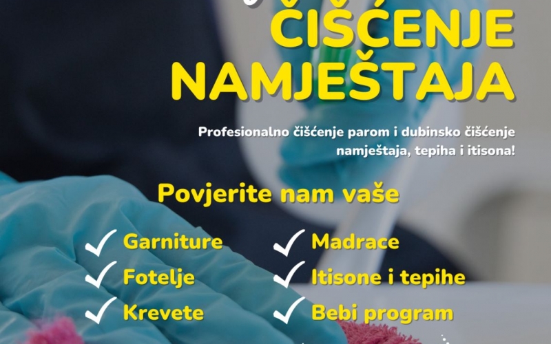 Dubinsko čišćenje namještaja