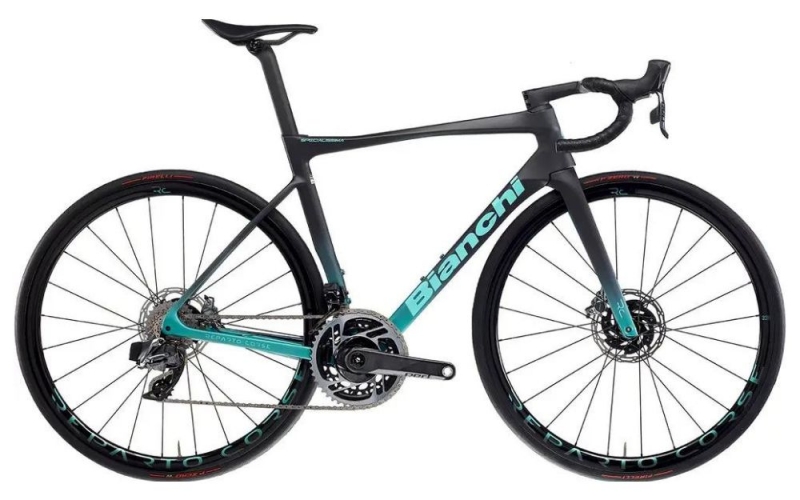 2024 Bianchi Specialissima RC Sram Red ETap AXS Road Bike (GUN2BIKESHOP)