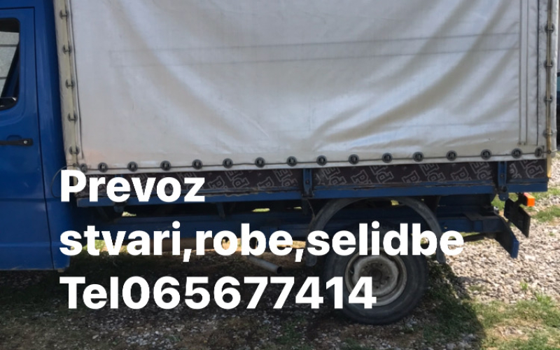 Prevoz stvari robe selidbe