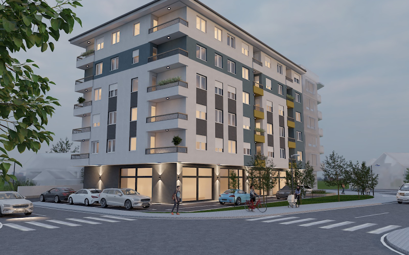 Na prodaju stanovi u izgradnji od 44 do 61m2 u Bijeljini