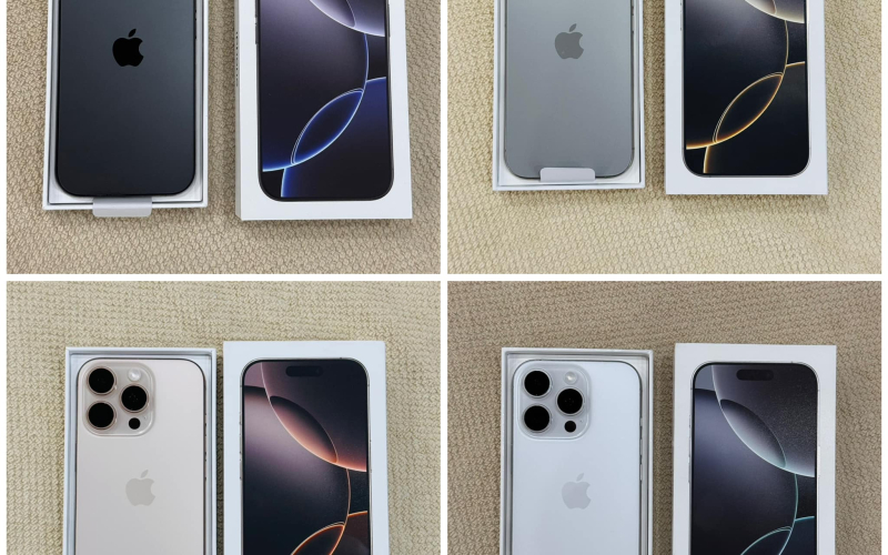 Apple iPhone 16 Pro Max, iPhone 16 Pro, iPhone 16, iPhone 16 Plus, iPhone 15 Pro
