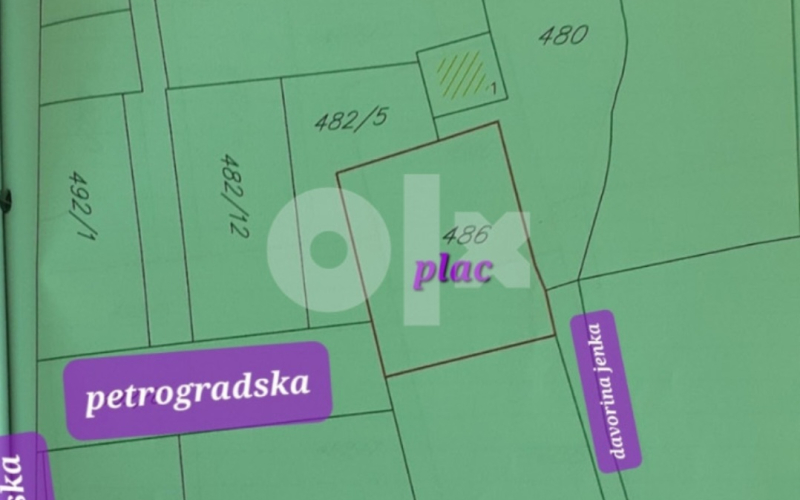 Plac u naselju Kruševlje