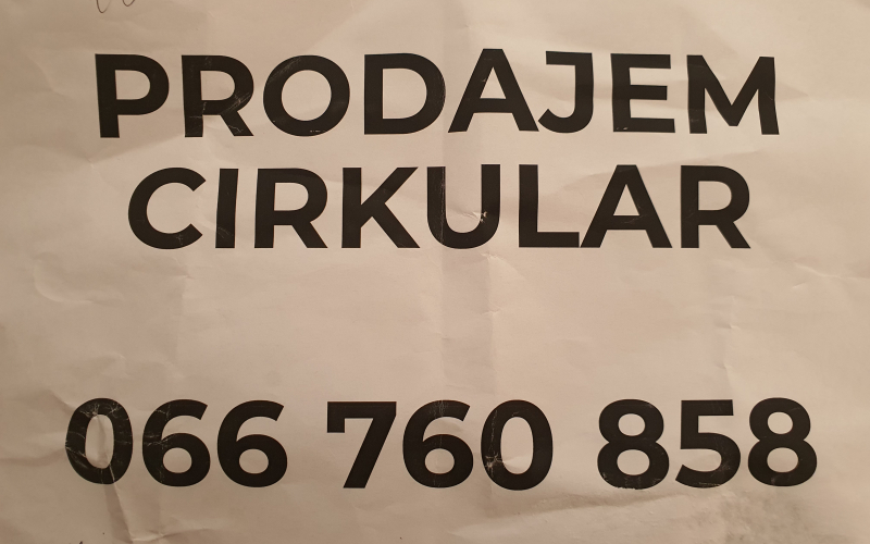 Prodajem cirkular