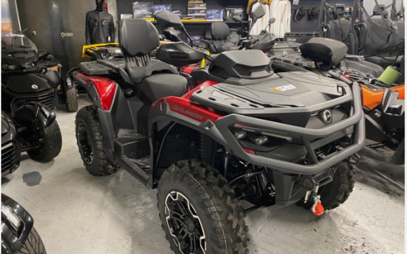 2025 Can Am Outlander MAX XT 850 T Fiery Red