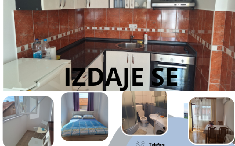 IZDAJE SE NAMJESTEN STAN