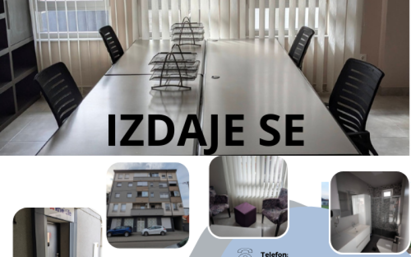 IZDAVANJE POSLOVNOG PROSTORA