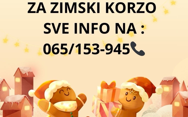 Potrebna radnica za rad na zimskom korzu