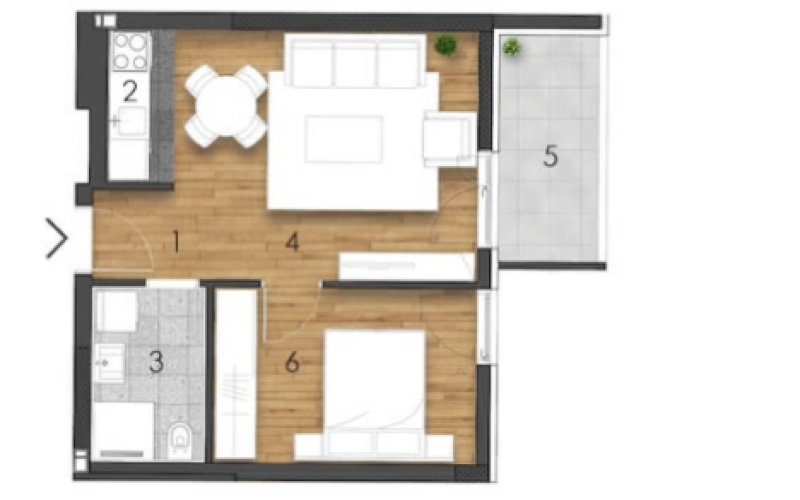 Prodajem dvosoban stan u Novom Sadu 38m2