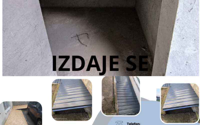 PODRUMSKI PROSTOR ZA IZDAVANJE