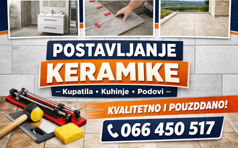 Keramičarski radovi - kvalitetno i povoljno