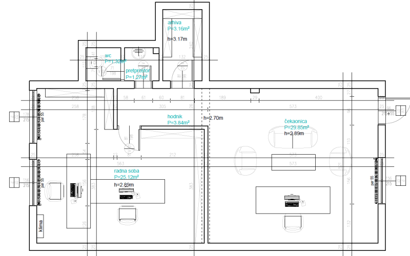 Poslovni prostor Bijeljina 64m2 - [Iznajmljivanje]