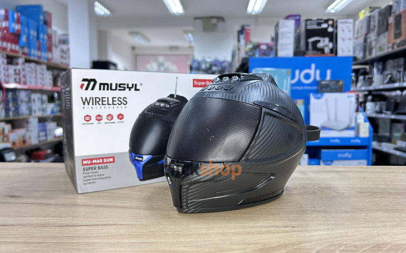 Bluetooth zvučnik kaciga MUSYL MU-M60 SUN solarno punjenje