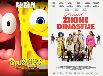 Bioskopski repertoar: Sunđer Bob i Povratak Žikine dinastije
