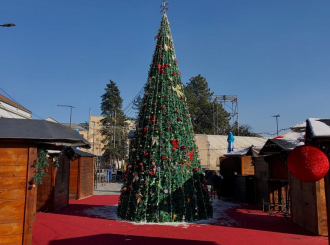 Kićenje jelke i doček Djeda Mraza