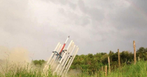 Ispaljeno 59 protivgradnih raketa