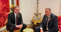 Sastanak Dodika i Vučića u Moskvi