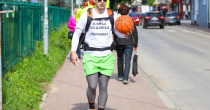 Aleksa prešao pola puta do Beograda driblajući loptu