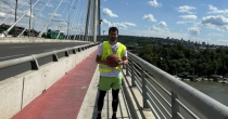 Aleksa Krsojević uspješno stigao do Beograda driblajući loptu