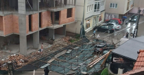 Pala skela u Doboju - srećom, nije bilo povrijeđenih
